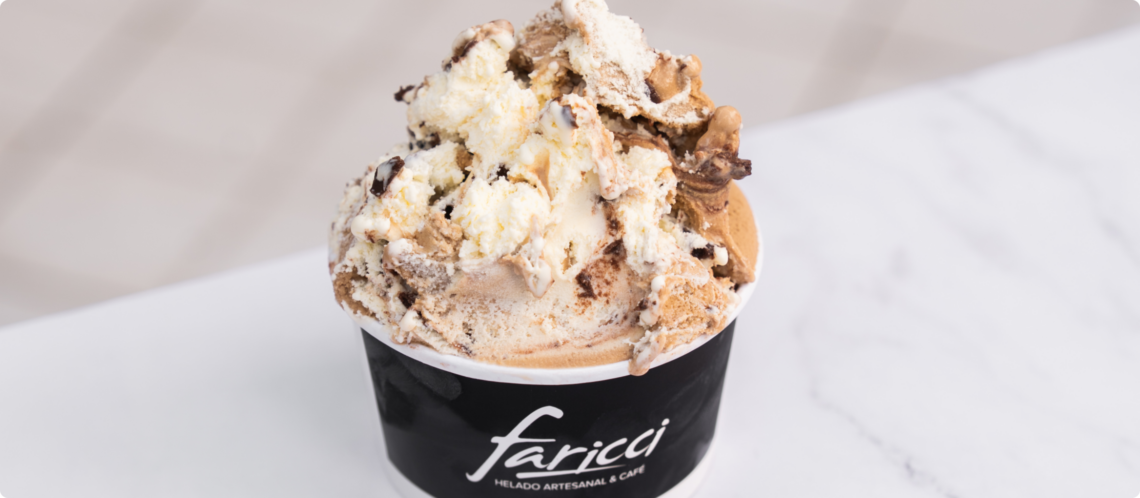 AFFOGATELLA nuevo sabor de helado faricci